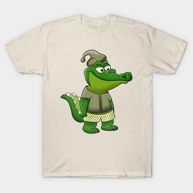 Sleepygator T-Shirt by thearkhive